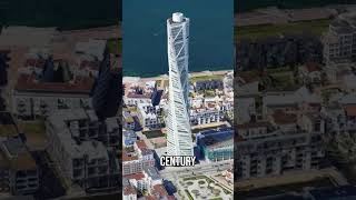 🇸🇪🏙️Turning Torso  The World’s First Twisting Skyscraper turningtorso engineering architecture [upl. by Bilicki]