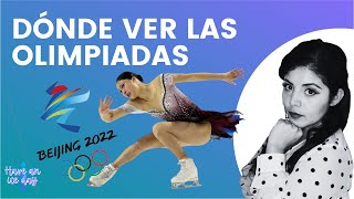 ⛸DÓNDE Y CUÁNDO VER PATINAJE ARTÍSTICO EN LAS OLIMPIADAS DE INVIERNO 2022 GRATIS RESUBIDO [upl. by Anerol]