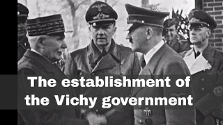 10th July 1940 The Vichy government established in France [upl. by Nnylimaj638]