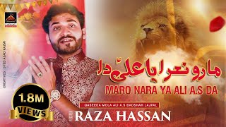 Qasida  Maaro Naara Ya Ali Da Rab De Wali Da  Raza Hassan  2017 [upl. by Jari]