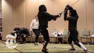 Inside the World of Longsword Fighting  The New York Times [upl. by Atnom72]