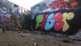 Graffiti München Timelapse  PYSER DBTH quotafter workquot  Simple Style 2014  Tumblinger StrViehhof [upl. by Emirac]