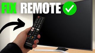 How To Fix Samsung TV Remote Not Working or Responding [upl. by Wilona]