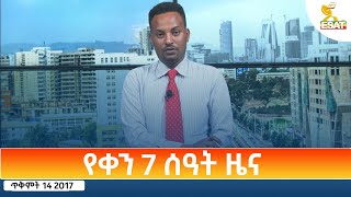 Ethiopia  Esat Amharic Day Time News 24 October 2024 [upl. by Ellivnarg890]