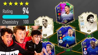 99 RATED GLITCH RONALDO IN A 194 FUT DRAFT CHALLENGE  FIFA 20 [upl. by Ilyssa]