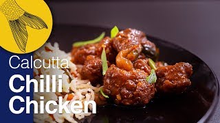 Chilli Chicken Recipe—Kolkata Restaurant Style Dry Chilli Chicken—IndoChinese Chicken Gravy Recipe [upl. by Torry609]