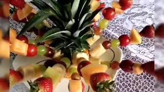 Mesa de fruta Para eventos Fruit table displays [upl. by Veats]