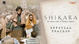 Shikara  Official Trailer  Dir Vidhu Vinod Chopra  7th February 2020 [upl. by Rosemare]