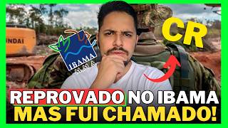 CONSELHO  Mais UMA CHANCE de ENTRAR NO IBAMA  Entenda o Cadastro ReservaCR [upl. by Nahtanohj]