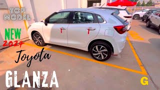 New 2024 Toyota Glanza V Amt Top Model2024 Glanza Reallife Review [upl. by Lesslie970]