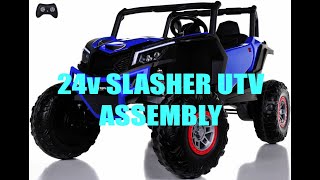 24v Slasher UTV  Assembly [upl. by Germann970]