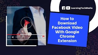 Facebook Video Downloader extension for chrome  How to Download Facebook Video With Google Chrome [upl. by Elissa160]