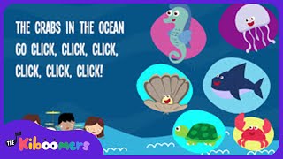 Animals In The Ocean Lyric Video  The Kiboomers Preschool Songs amp Nursery Rhymes About the Ocean [upl. by Amie]