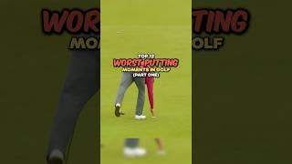 Top 12 Worst Putting Moments in Golf  Part 1 [upl. by Siramad]