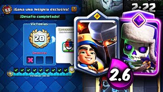 🏆🏆¡EL MEJOR MAZO PARA GANAR 20 VICTORIAS EN CLASH ROYALE [upl. by Cathryn24]