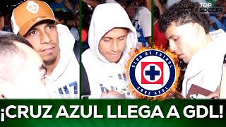 🚨¡ENORME RECEPCIÓN A CRUZ AZUL EN GUADALAJRA AFICIÓN CEMENTERA SE ENTREGA A ANGEL SEPÚLVEDA [upl. by Timrek]