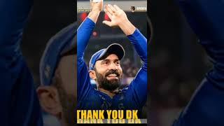 Dinesh Karthik Retirement video 😢 [upl. by Racso439]