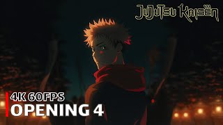 Jujutsu Kaisen  Opening 4 【SPECIALZ】 4K 60FPS Creditless  CC [upl. by Daly]