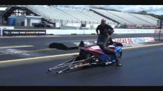 Dawn Minturn Pro Stock Motorcycle Testing August 16 2010wmv [upl. by Eladal]