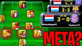 Es Meta Jugar Con 3 Defensas en Efootball Mobile [upl. by Nnylannej]