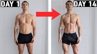 2 WEEK BODY TRANSFORMATION extreme fat loss  lean to shredded [upl. by Reiser]