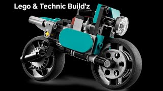 Time Lapse Build of Lego Creator 3in1 31135 Vintage Motorcycle Alternate B [upl. by Pros]