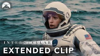 Interstellar  “Tidal Wavequot Full Scene Anne Hathaway Matthew McConaughey  Paramount Movies [upl. by Sausa]