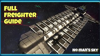 Full guide to freighters in no mans sky [upl. by Akimit]