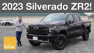 2023 Chevy Silverado 1500 ZR2  The Best Full Size Off Roader [upl. by Huan221]