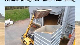 Portable Storage Bin quotDumpquot Load Testing [upl. by Gertrudis]