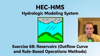 HEC HMS Exercise 68  Reservoirs Outflow Curve and RuleBased Operations Methods [upl. by Ambrosia230]