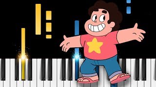 Steven Universe  Escapism  Piano Tutorial [upl. by Toth]