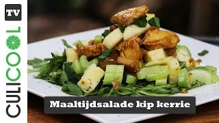 Maaltijdsalade met kip kerrie [upl. by Frey]