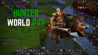 Hunter World PvP  335 WoW Warmane [upl. by Marlyn663]