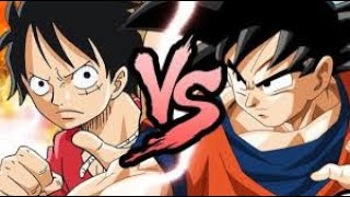 LUFFY VS GOKU RAP BATTLE RUSTAGE ft SHAO Dow [upl. by Hudgens]