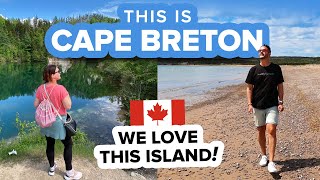 MUST SEE Cabot Trail in Cape Breton Nova Scotia Welcome to the French Acadian Village of Cheticamp [upl. by Audris]