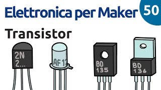 I transistor  Elettronica per Maker  Video 50 [upl. by Airt]