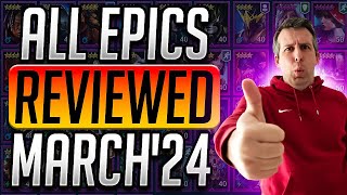 DONT LEVEL TRASH EPICS ALL EPIC CHAMPIONS REVIEWED MARCH24  Raid Shadow Legends [upl. by Fabrice]