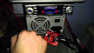 MP3 CD changer emulator for blaupunkt stereo [upl. by Airyk]