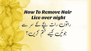 ANTILICE TREATMENT AT HOME  11 WAYS TO ERADICATE LICE  HOW TO REMOVE LICE AND NITS FROM HAIR [upl. by Tnarg]