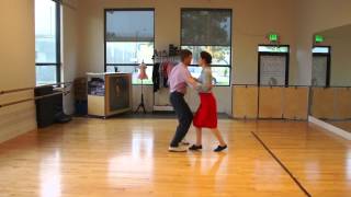 Learn to Lindy Hop in a Day Workshop  video recap with demo [upl. by Ardnoyek]