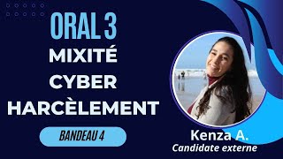 Oral 3️⃣  Mixité  Cyber harcèlement  Bandeau 4  CAPEPS EXTERNE [upl. by Dnomal]