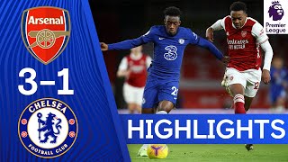 Arsenal 31 Chelsea  Premier League Highlights [upl. by Olihs116]