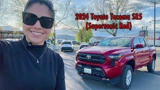 2024 Toyota Tacoma SR5 Supersonic Red [upl. by Thirza]