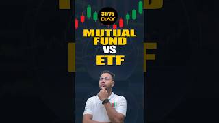 Day 3175 ETF vs Mutual Funds which is better for investment stockmarket mutualfunds shorts [upl. by Abdulla]