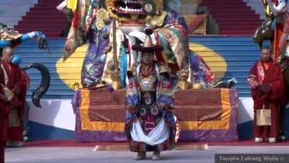 His Holiness Karmapa performs the quotGoMaquot sacred Dance [upl. by Sawyere]