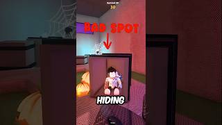 BEST HIDING SPOT in MM2 Roblox roblox mm2 shorts [upl. by Yvan]