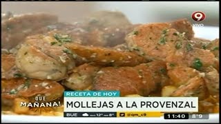 Receta de hoy Mollejas a la provenzal [upl. by Teresita]