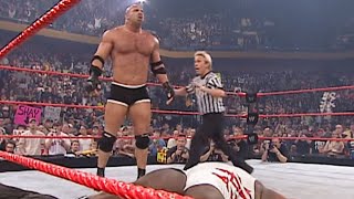 Goldberg vs Mark Henry Raw Oct 6 2003 [upl. by Waugh85]