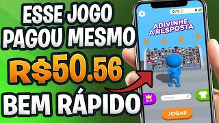 APP para GANHAR DINHEIRO JOGANDO🤑 Pagou R5056✅ Jogo para Ganhar Dinheiro via Pix [upl. by Dillie]